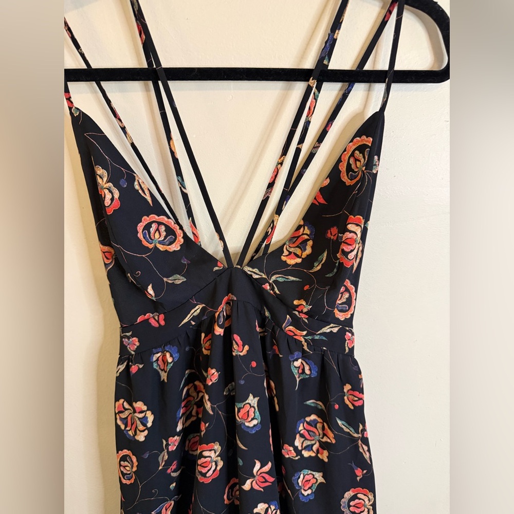 Forever 21 Black Floral Maxi Dress - Picture 2 of 7